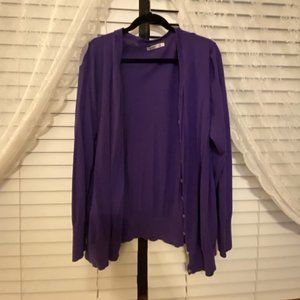 Old Navy XXL Purple Cardiagn